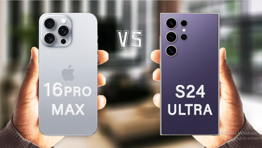 iPhone 16 Pro Max vs. Galaxy S24 Ultra Review, Price and AI Features